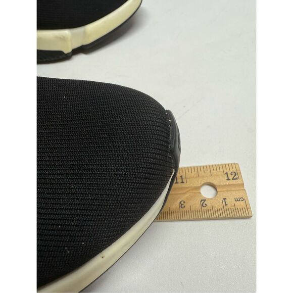 BALENCIAGA Speed Trainer Sneakers Black White Size 8 See Description - Picture 14 of 16